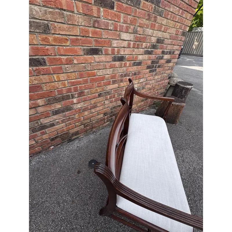 English Regency Bench for Two For Sale 4