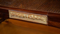 English Regency Bench with Cane