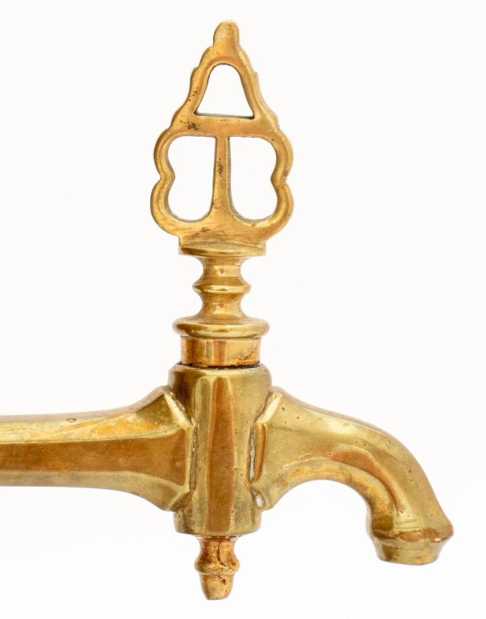 English Regency Brass Hot Water Urn For Sale 1