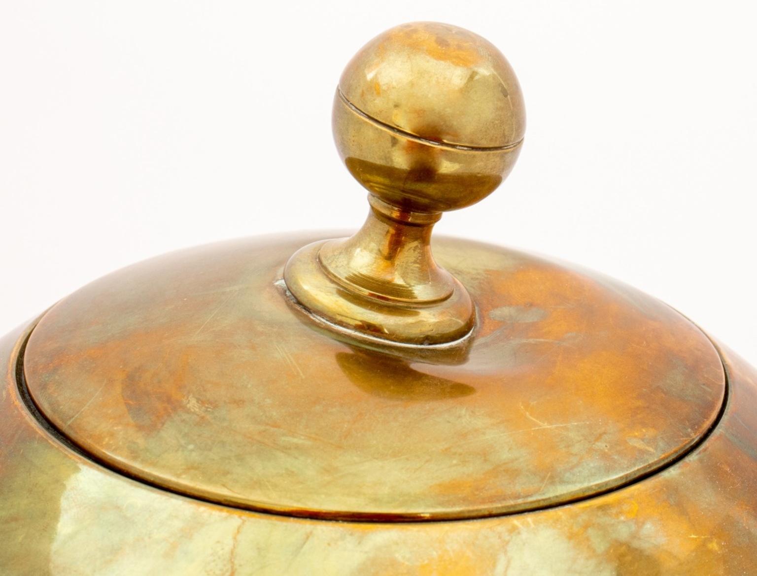 English Regency Brass Hot Water Urn For Sale 3