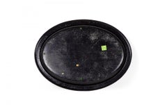 English Regency Brown Lacquered Tray