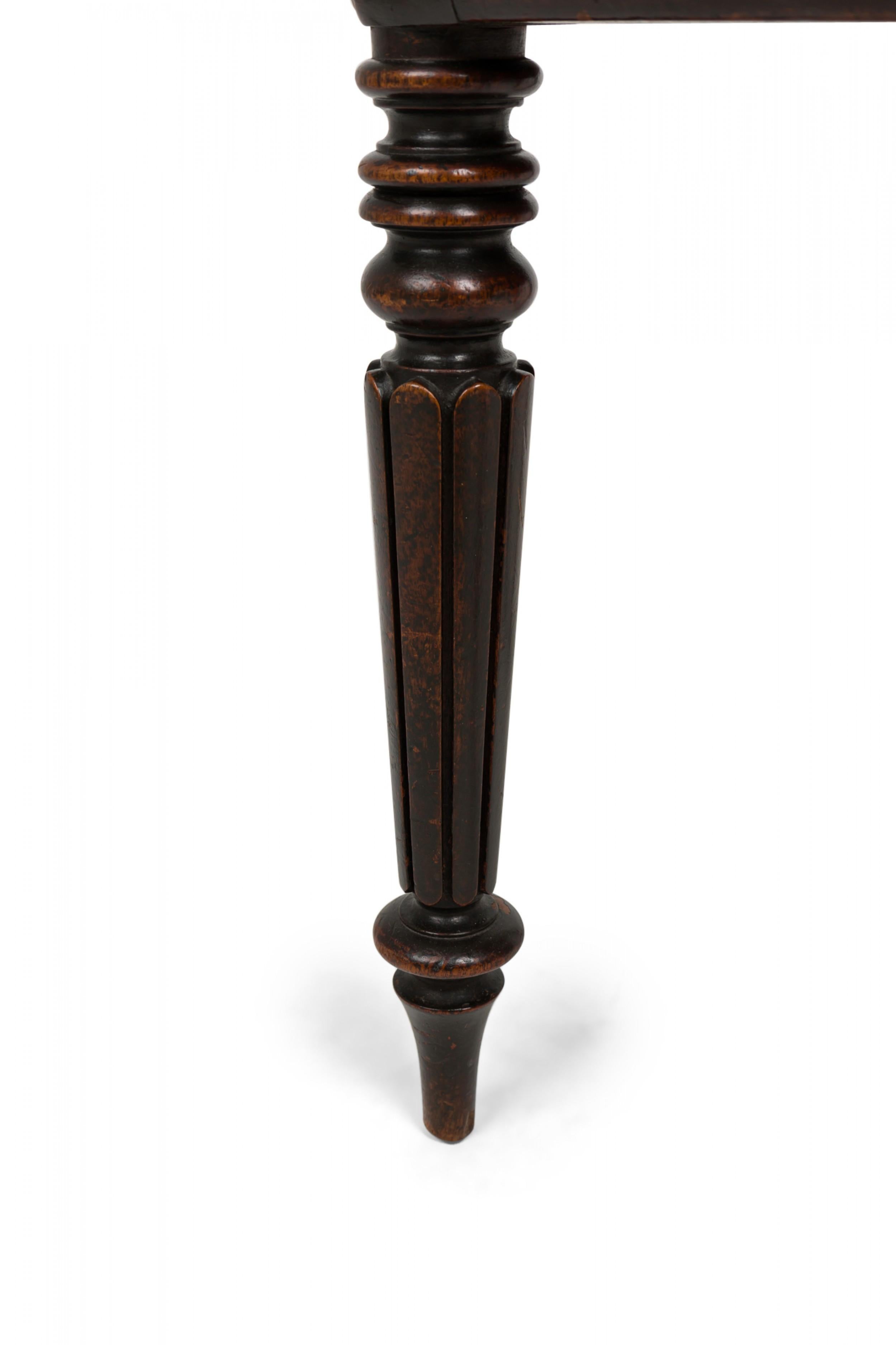 English Regency Carved Mahogany Hall / Side Chairs 5