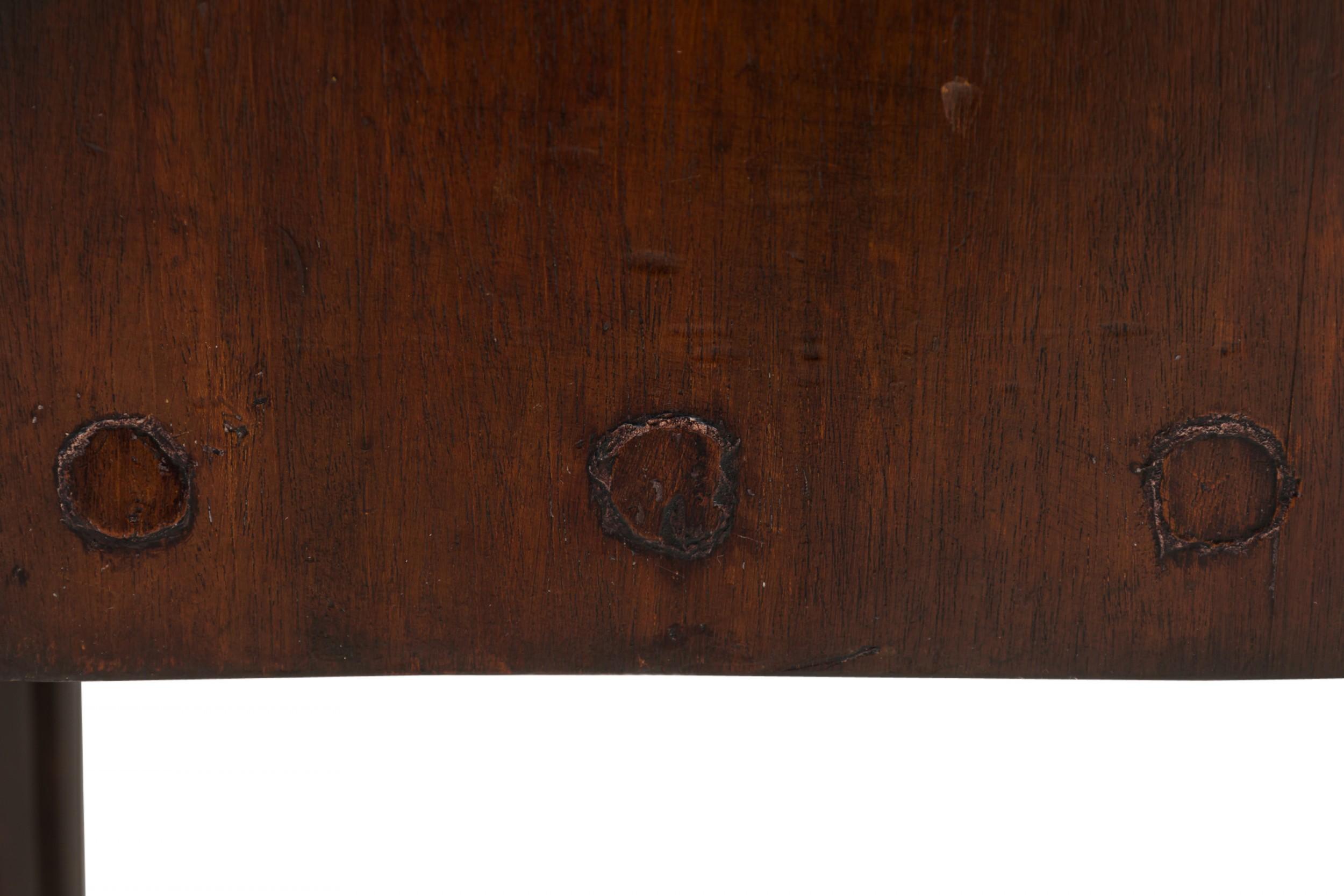 English Regency Carved Mahogany Hall / Side Chairs 1