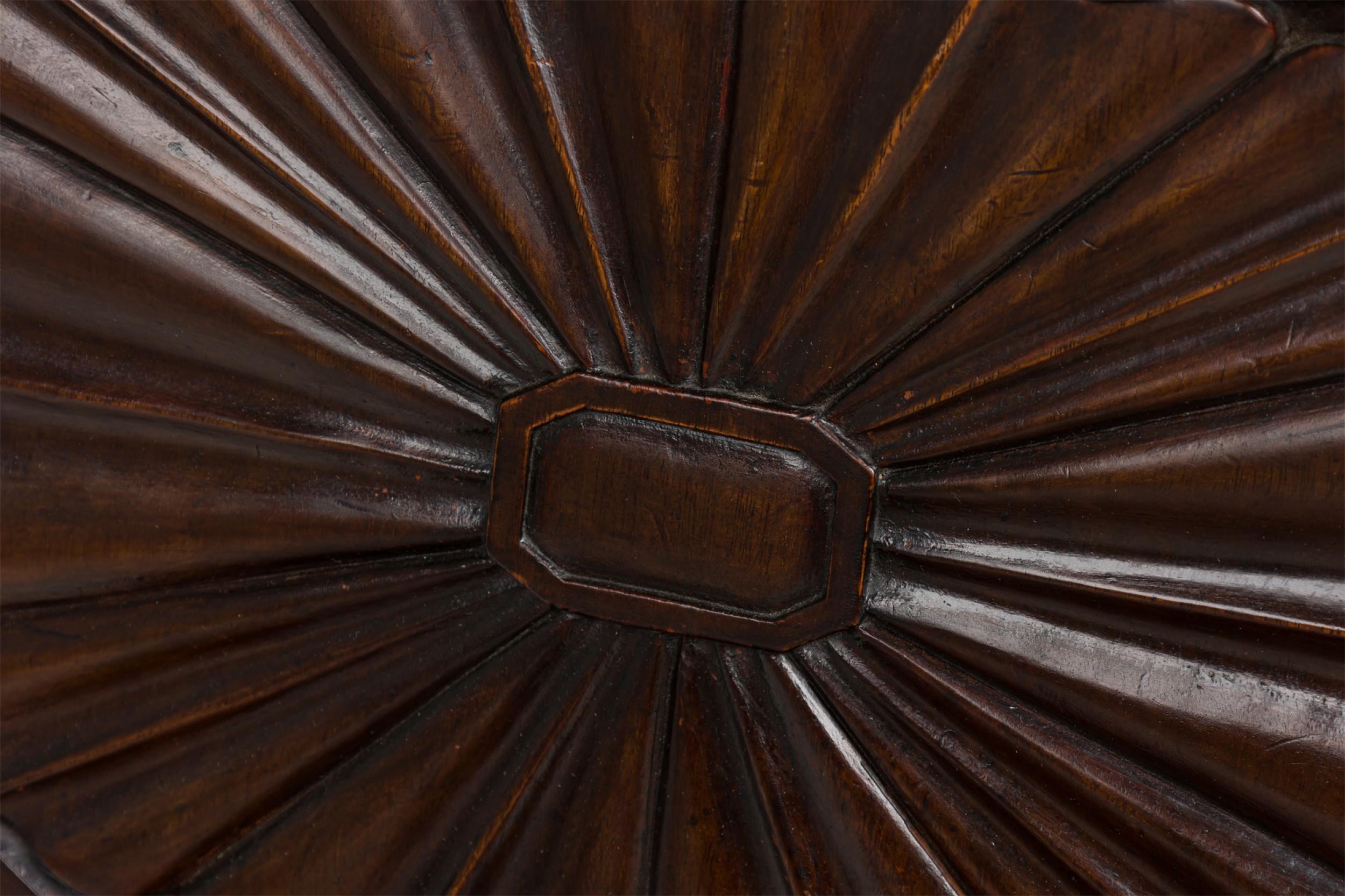 English Regency Carved Mahogany Hall / Side Chairs 2