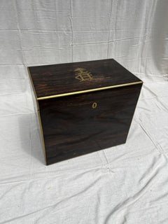 Englisches Regency-Cellarette aus Palisanderholz