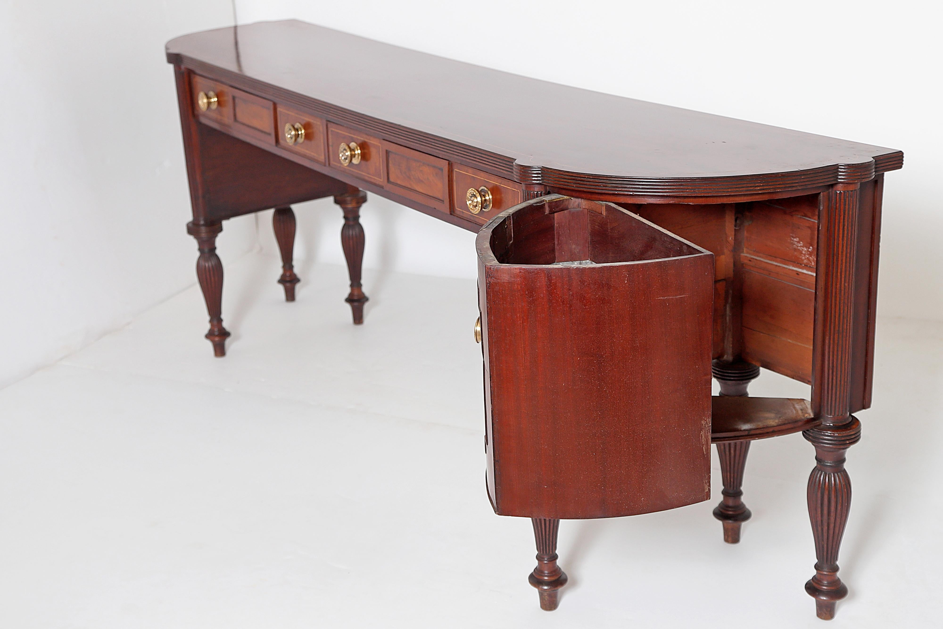 English Regency Celleret Sideboard, circa 1810 6