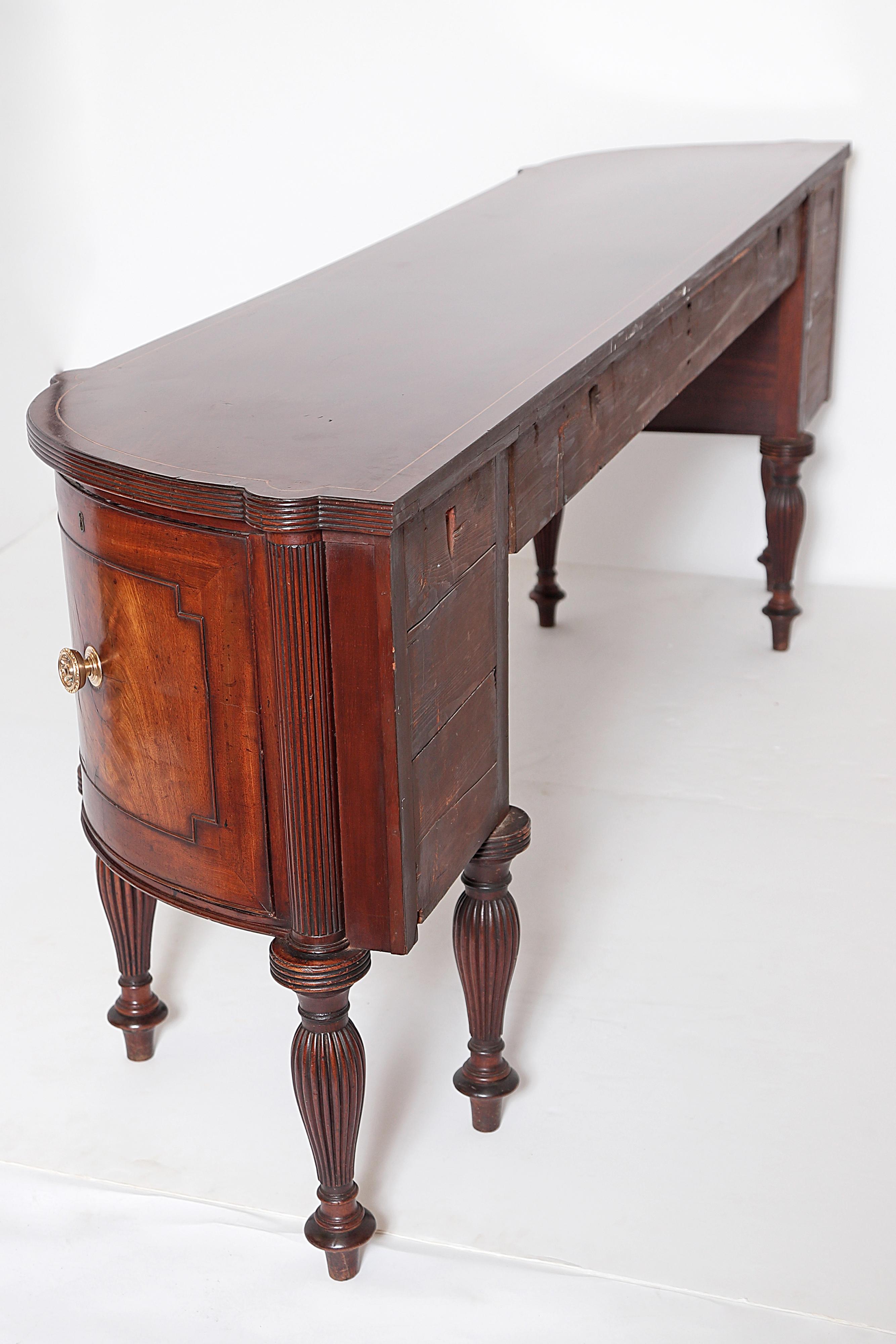 English Regency Celleret Sideboard, circa 1810 10