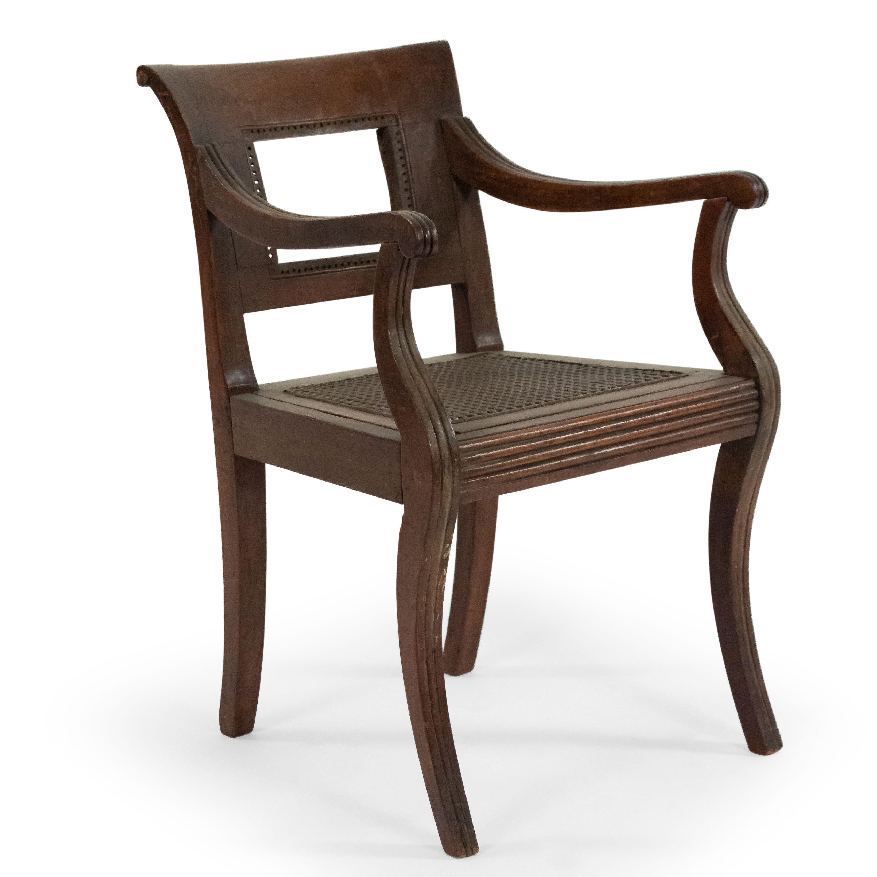 English Regency Child Arm Chair In Good Condition For Sale In New York, NY