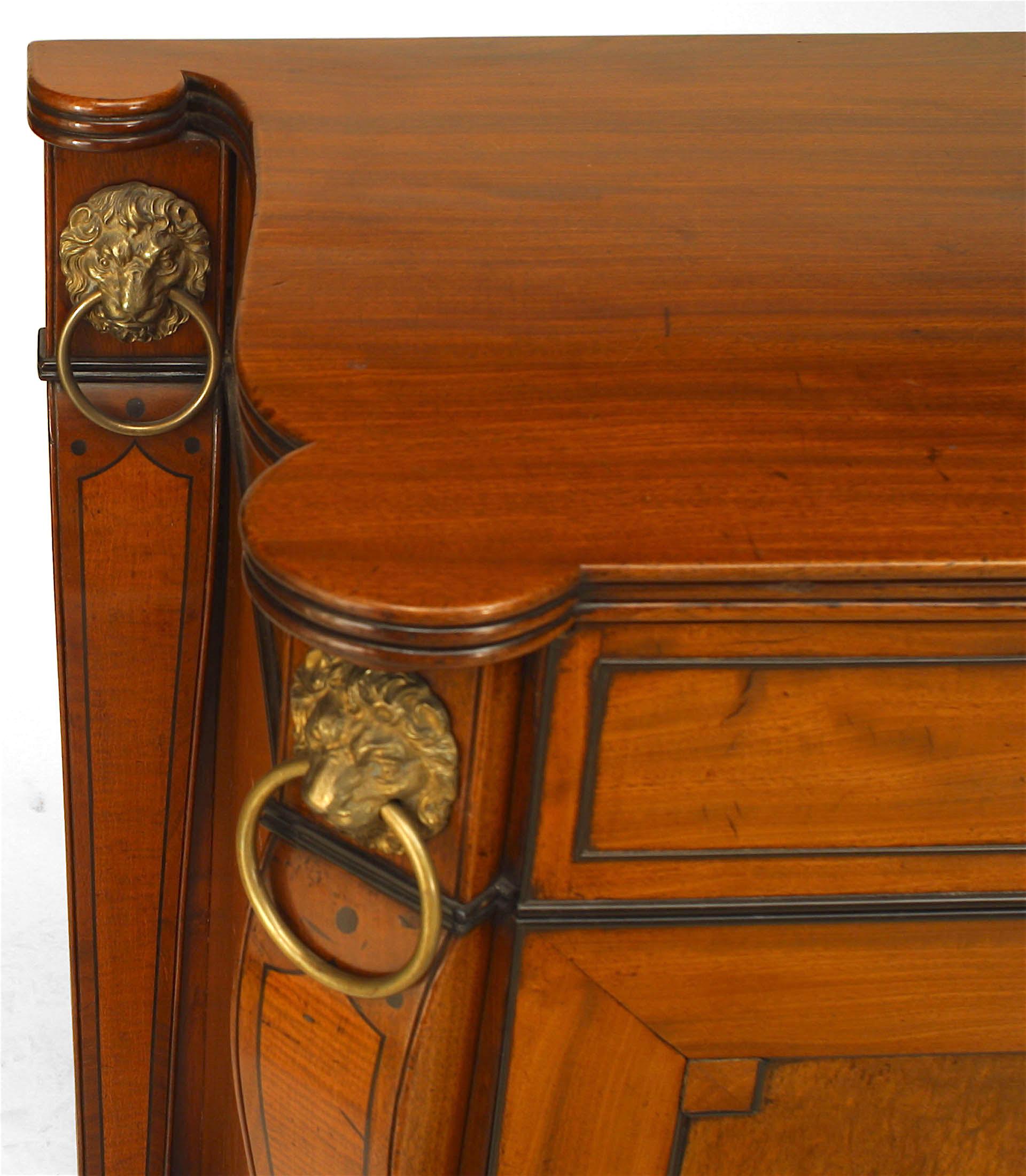 English Regency Mahogany Commode In Good Condition For Sale In Queens, NY