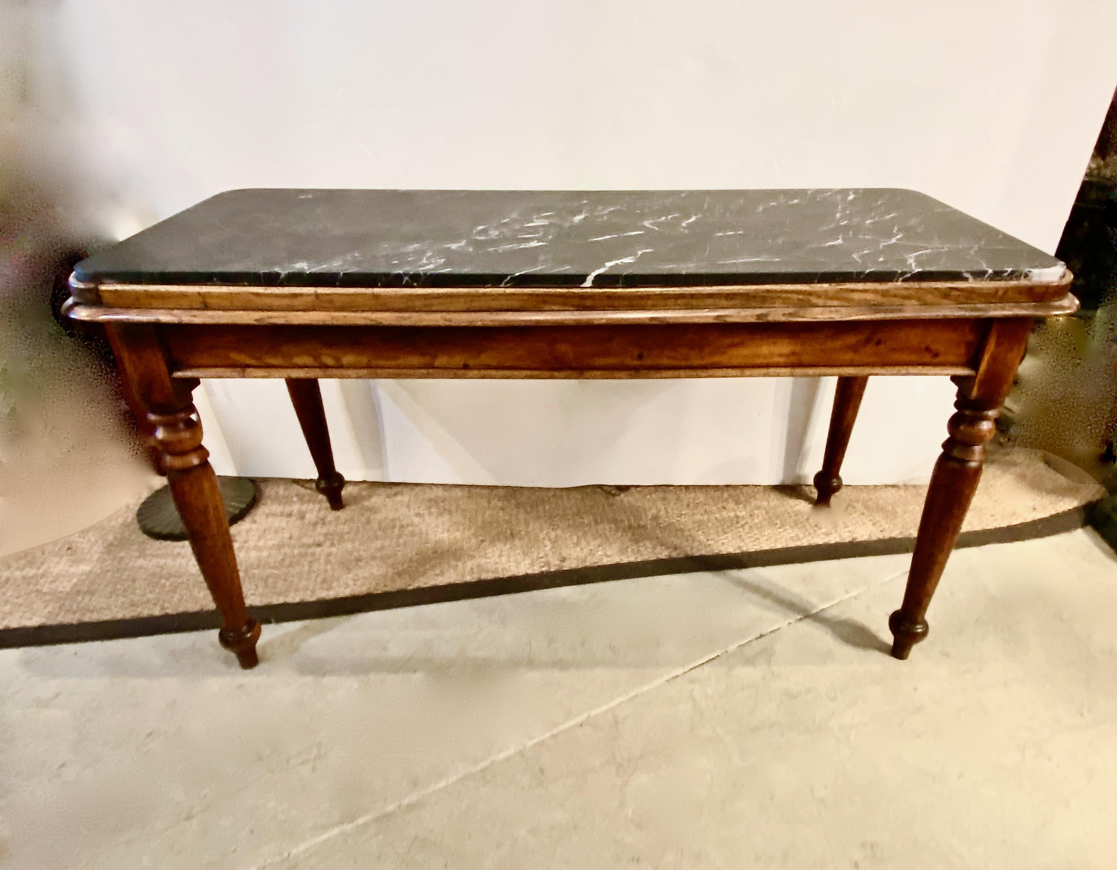 English Regency Console or Side Table In Good Condition In Pasadena, CA
