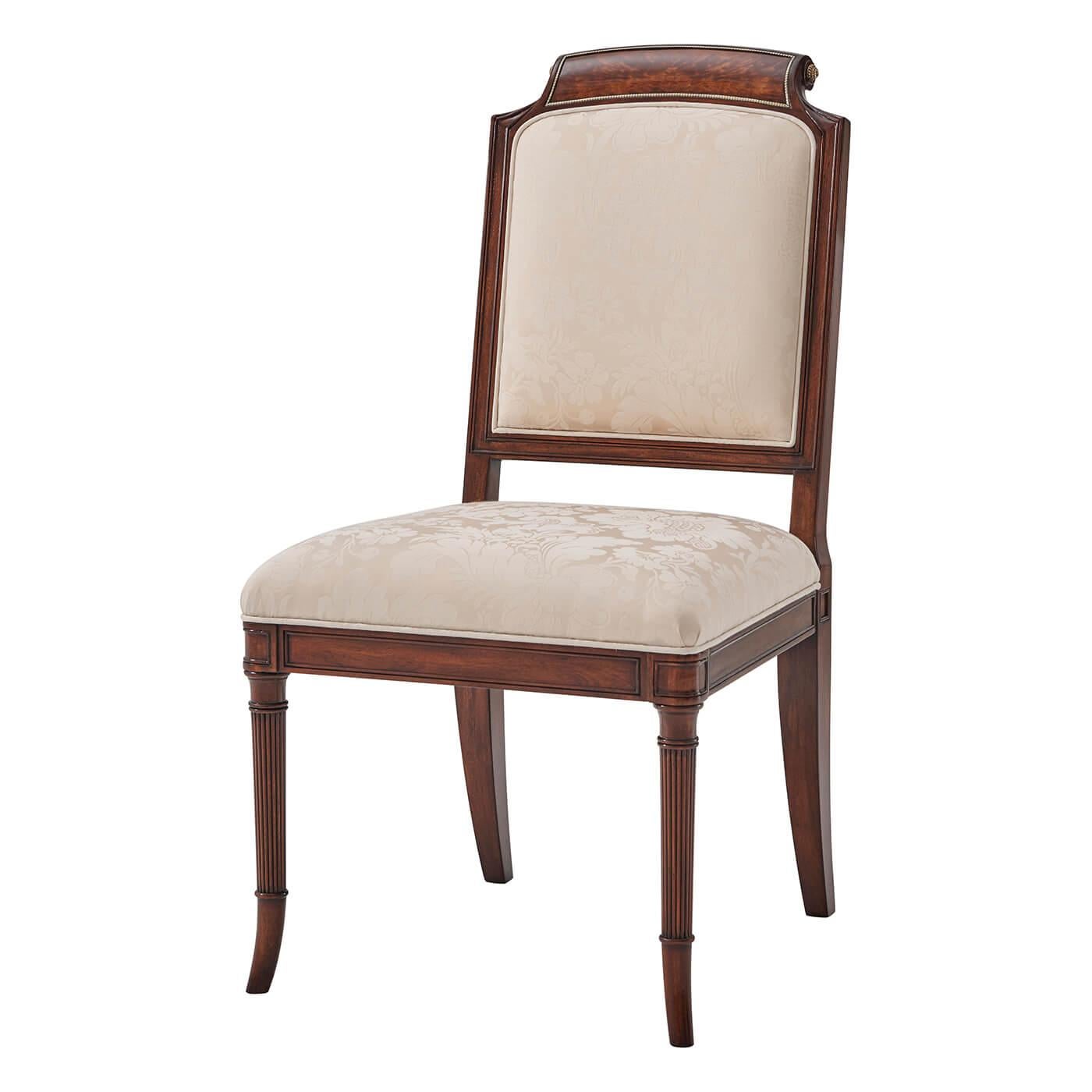Vietnamita Sedie da pranzo English Regency (Set di 2) in vendita