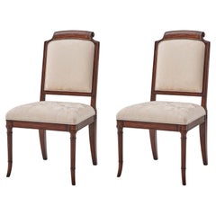 English Regency Dining Chairs (Set of 2)