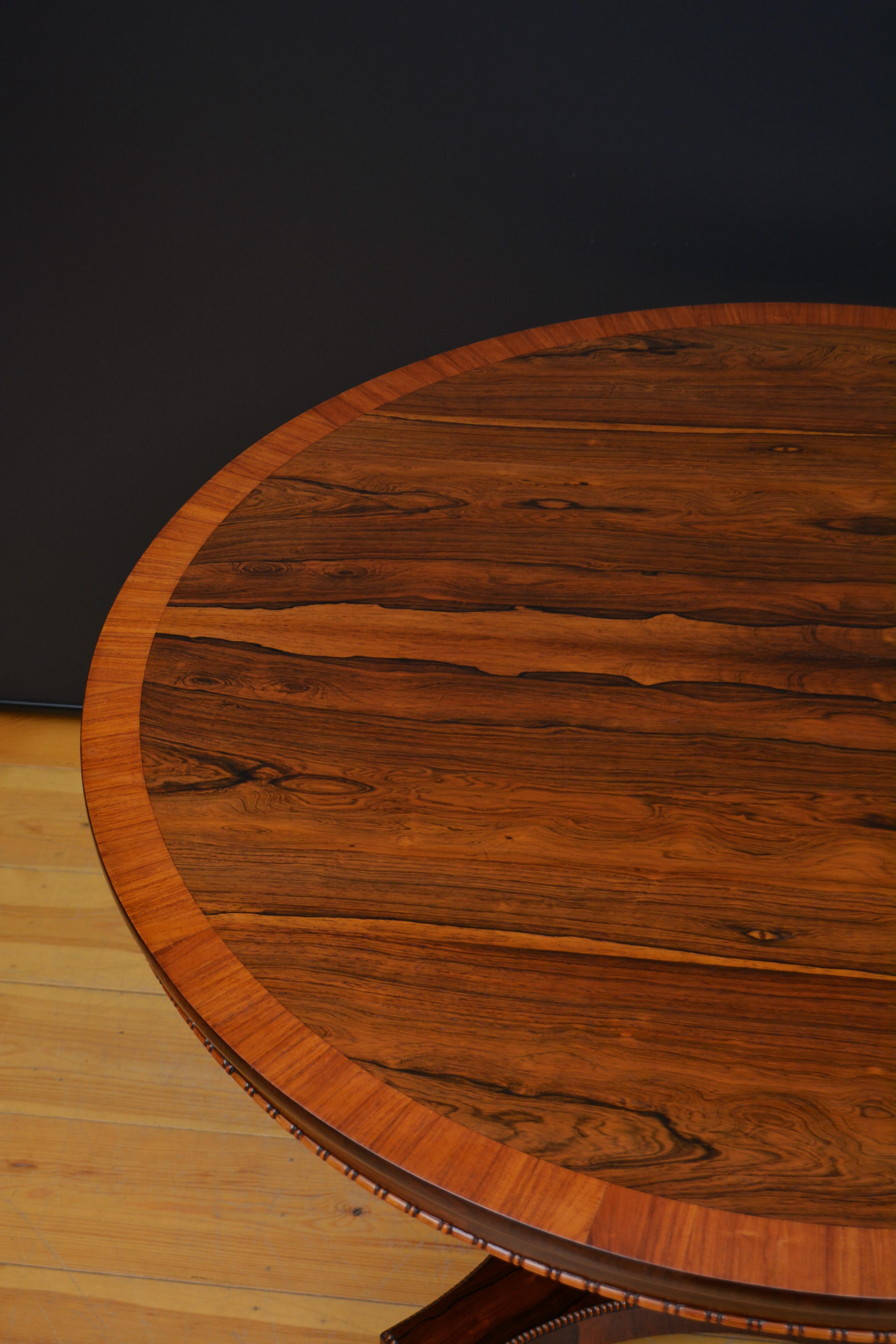 English Regency Dining Table / Centre Table c1820s For Sale 1