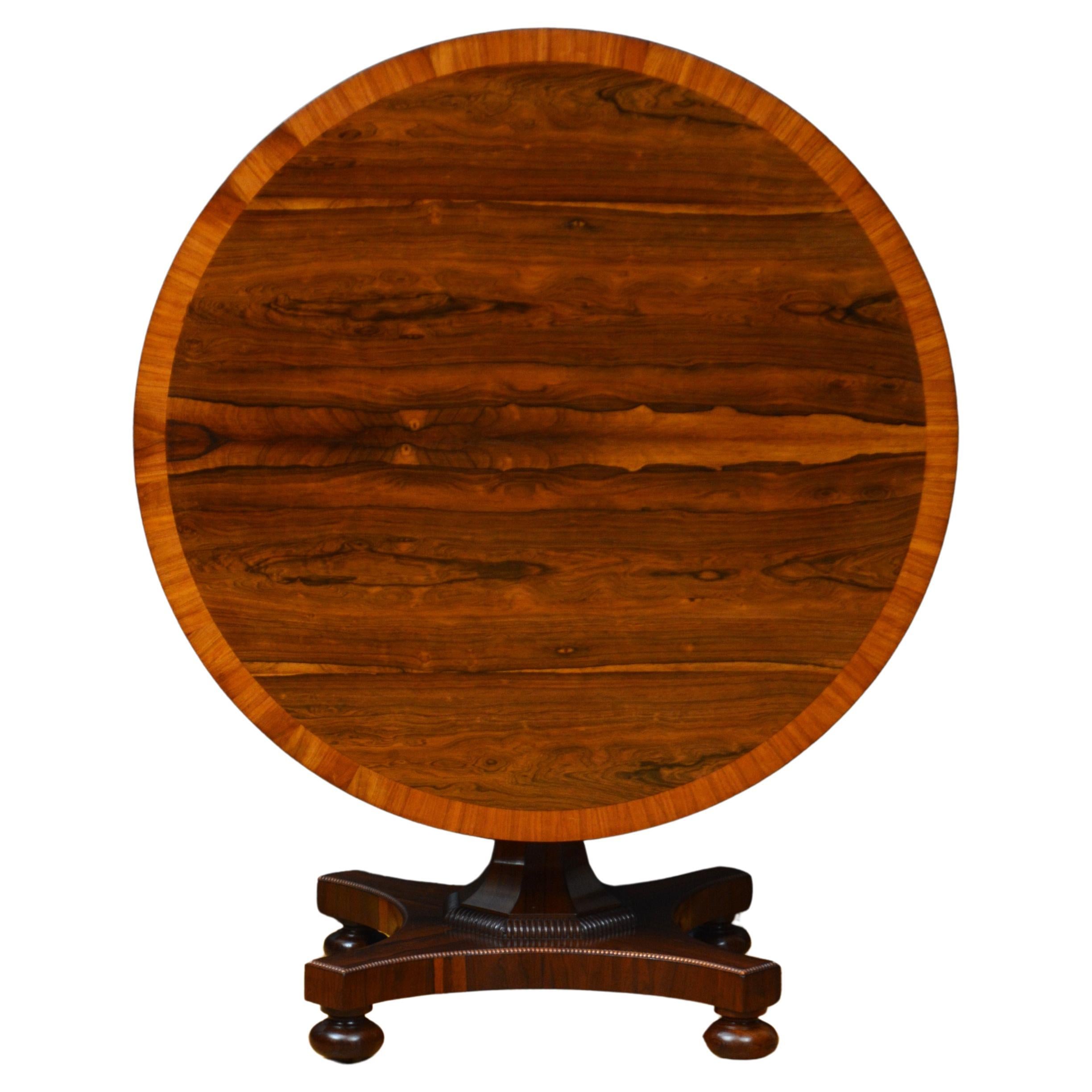 English Regency Dining Table / Centre Table c1820s