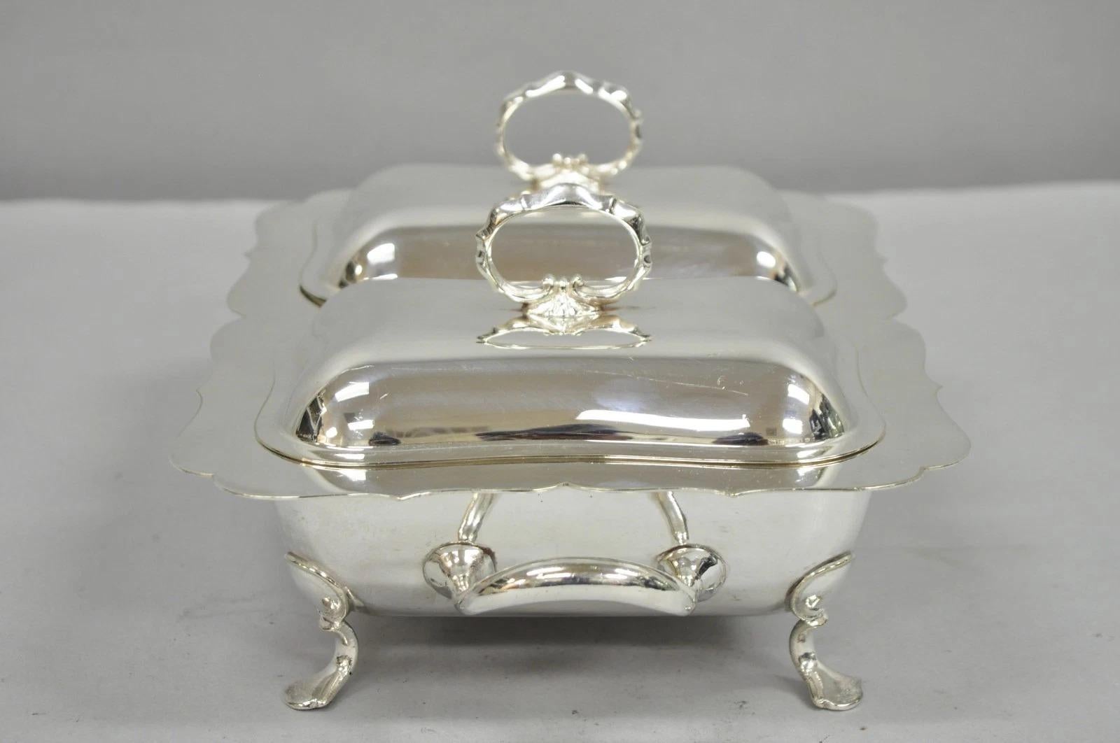 Piatto da portata inglese Regency doppio rettangolare di Alexander Clark, Londra in vendita 4