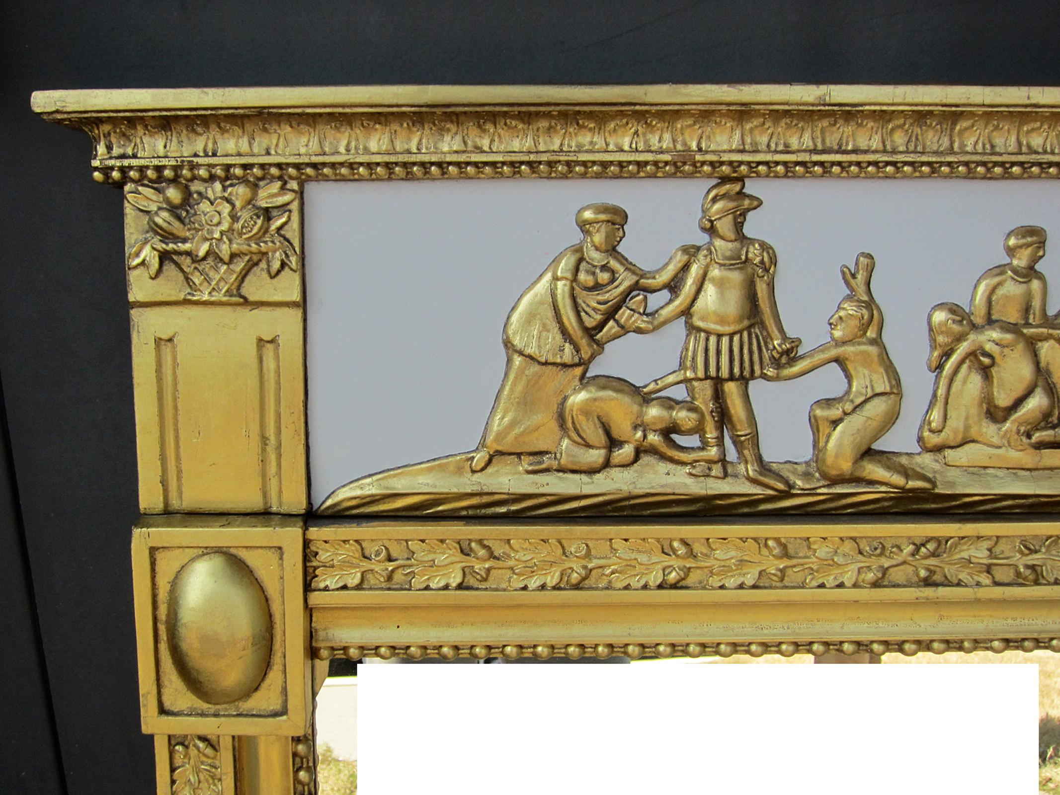English Regency Gilded Mirror, circa 1820-1840 For Sale 3