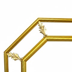 English Regency Gilt Wood Parclose Mirror 20thC