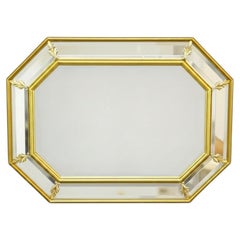 English Regency Gilt Wood Parclose Mirror 20thC