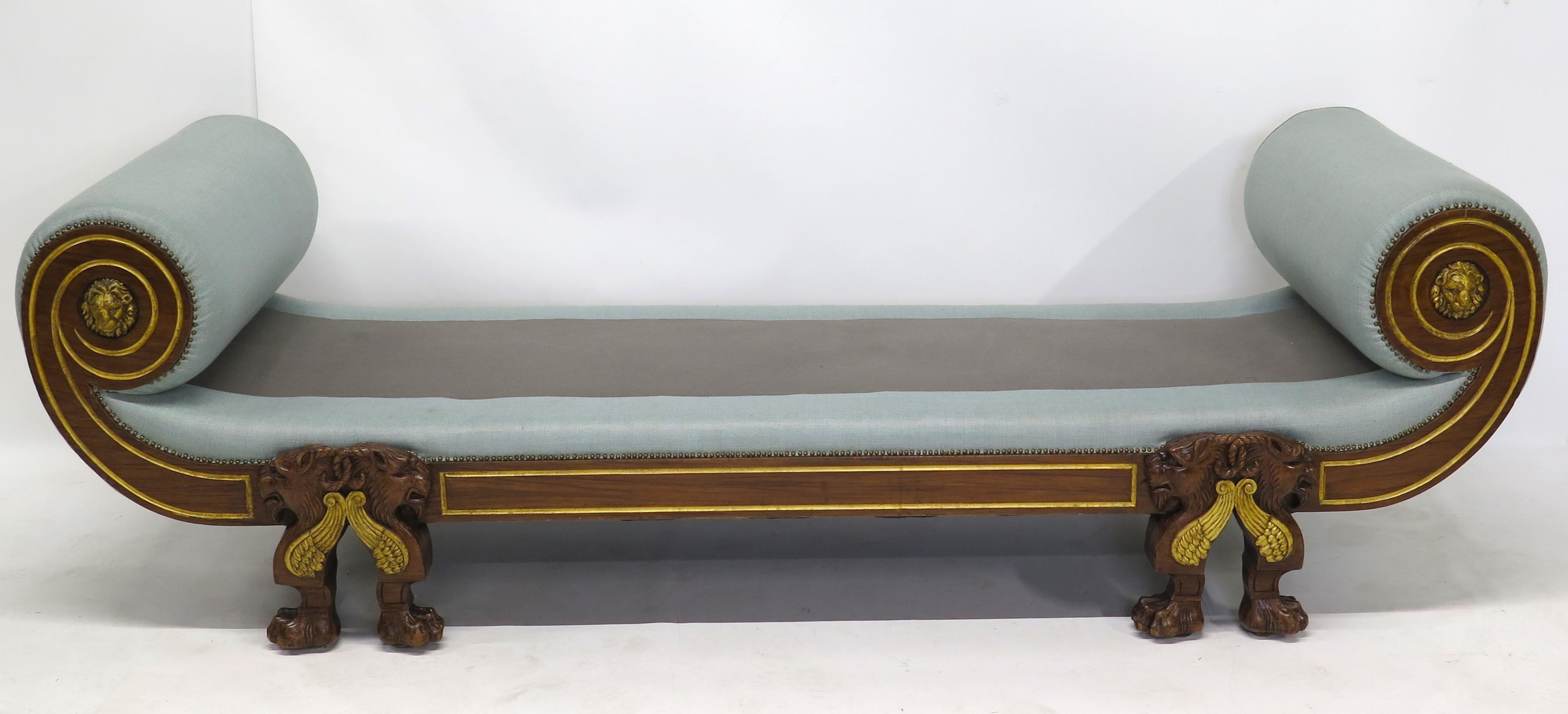 English Regency Grecian Couch in the Manner of Thomas Hope 5