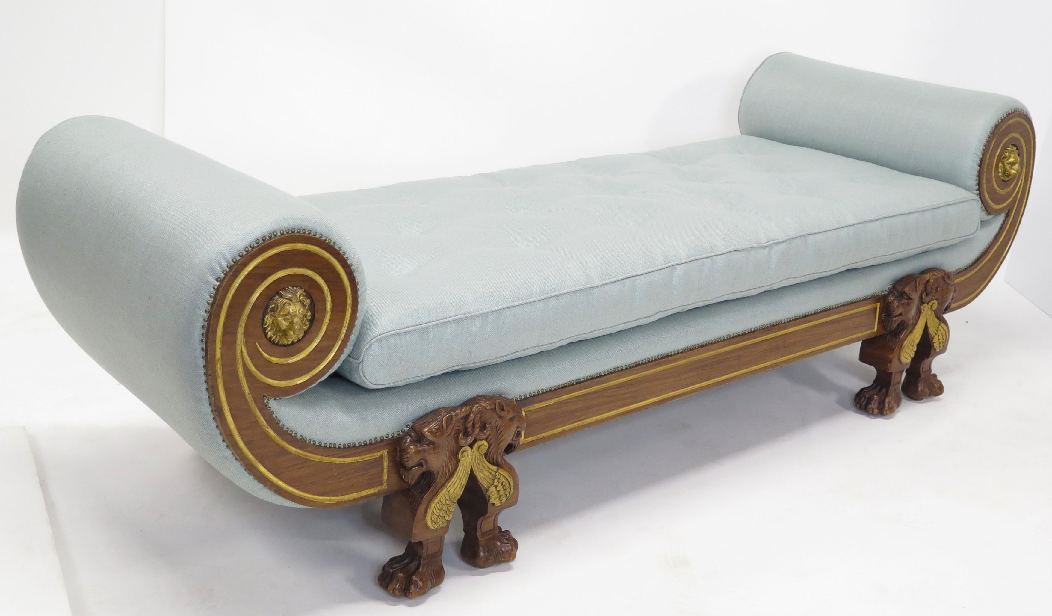 English Regency Grecian Couch in the Manner of Thomas Hope 11