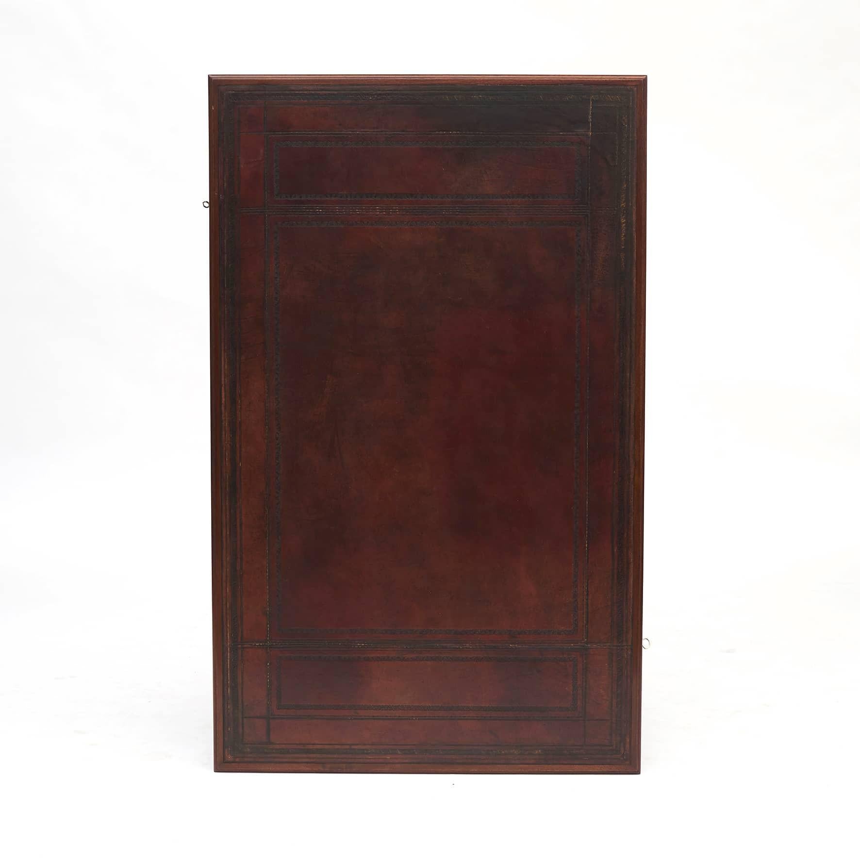 English Regency Inspired Partners Desk, C. 1950 2