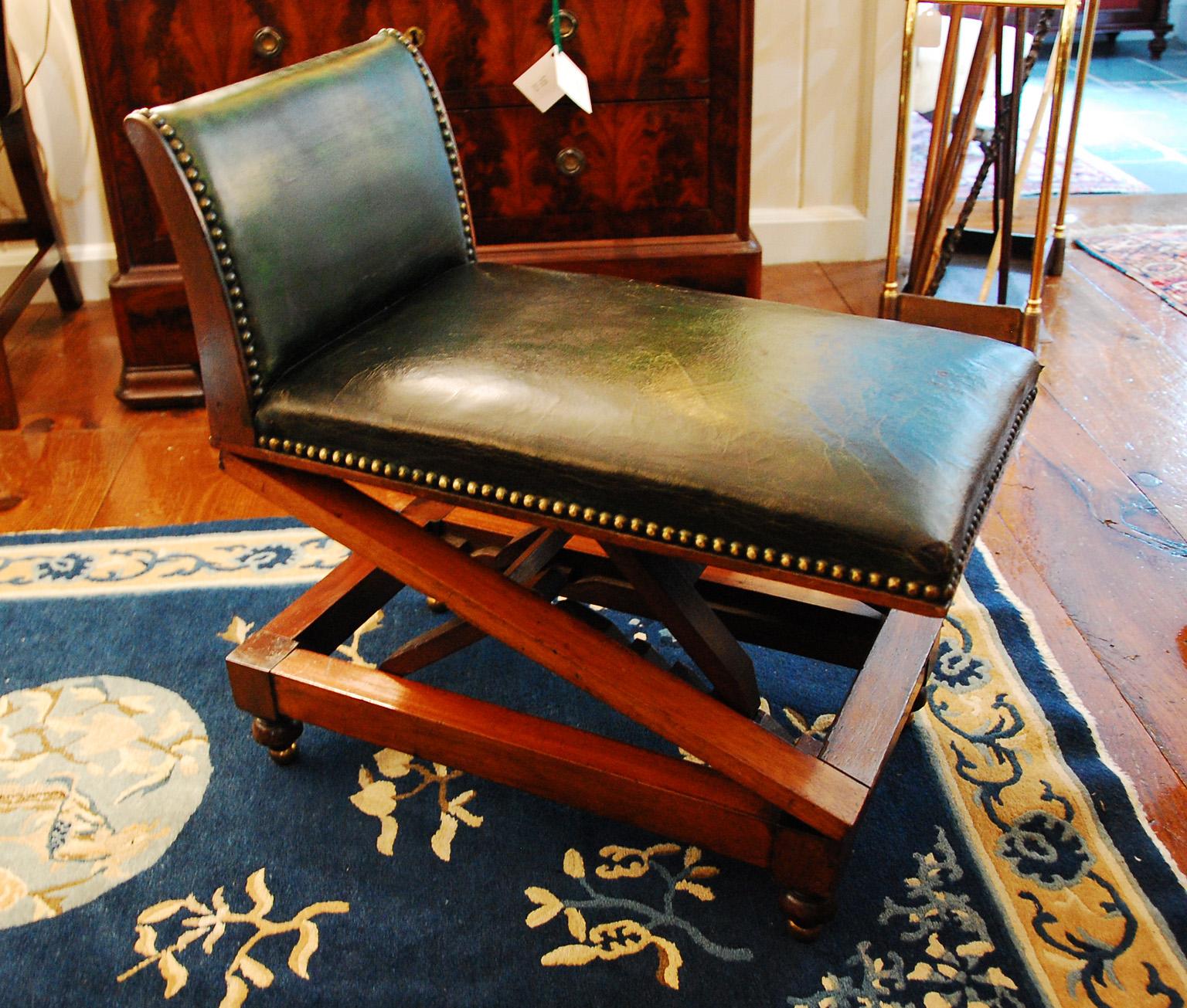 antique gout stool