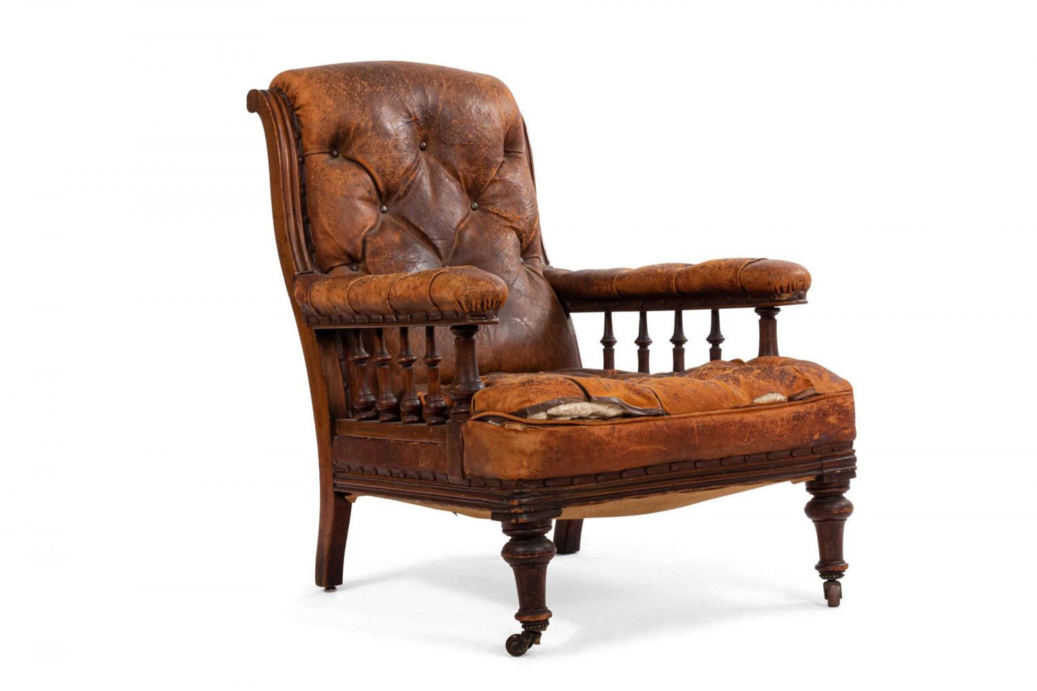 Englischer Regency-Sessel aus Mahagoni (19. Jahrhundert) im Angebot