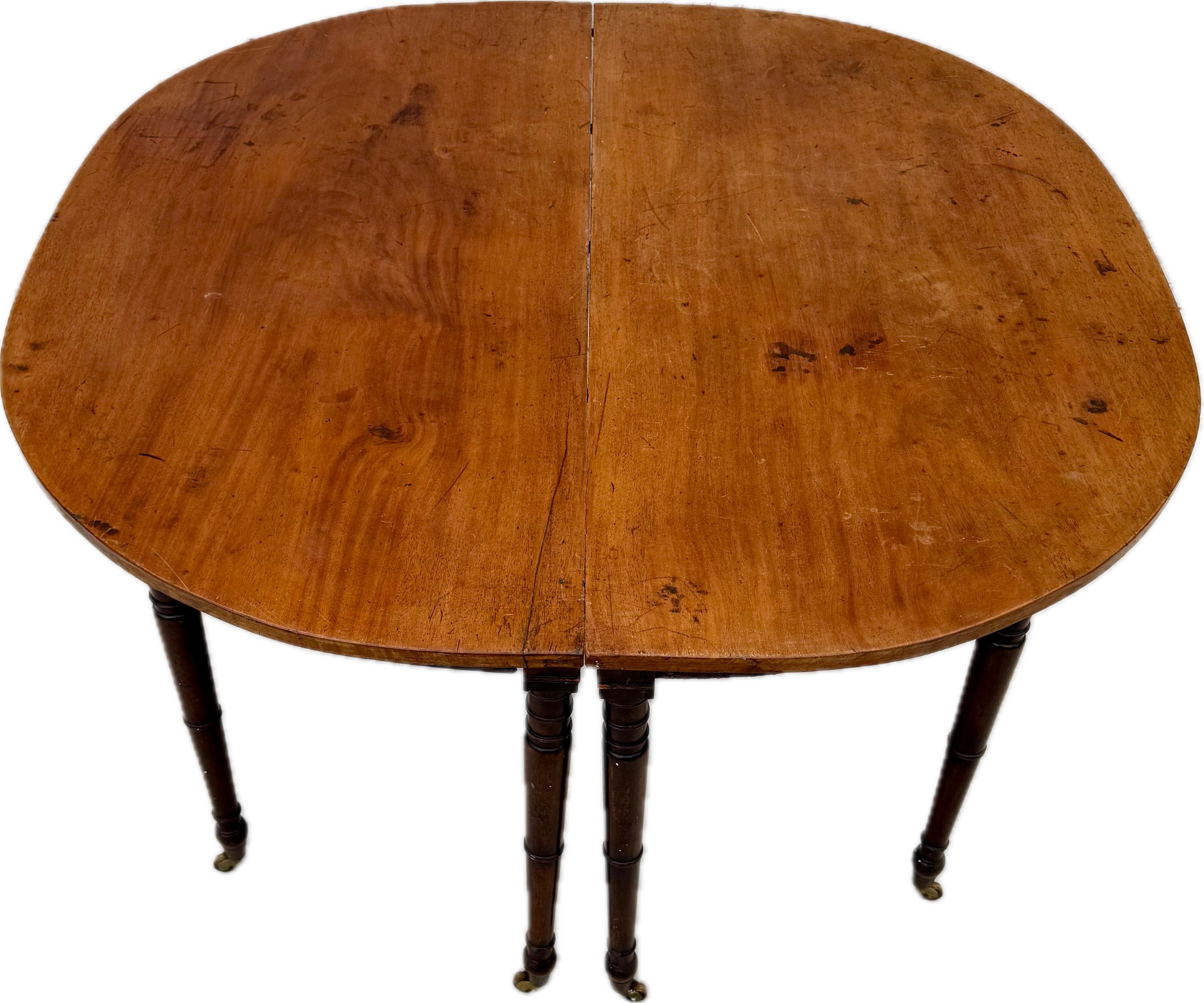 English Regency Mahogany Dining Table 5