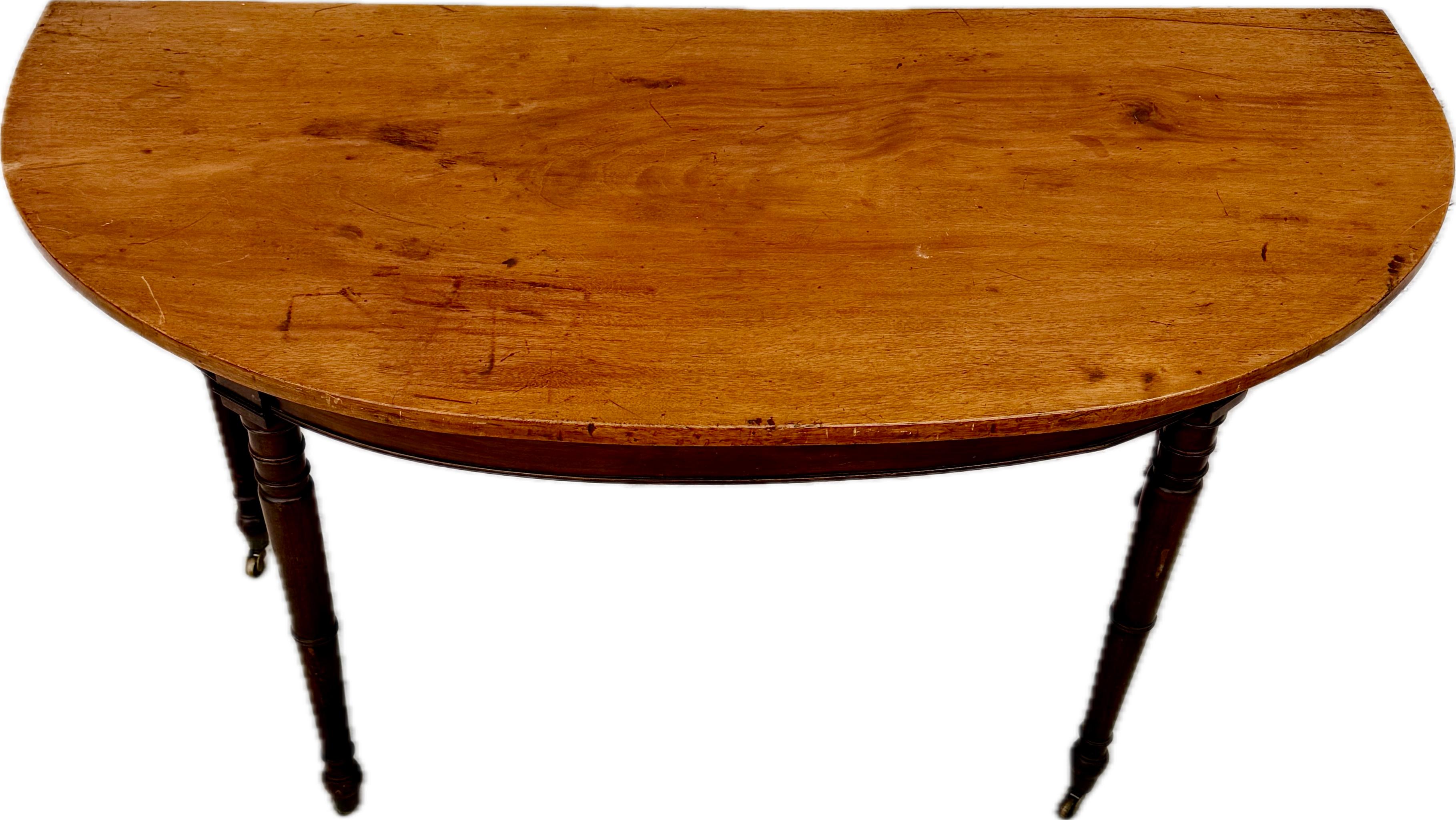 English Regency Mahogany Dining Table 7