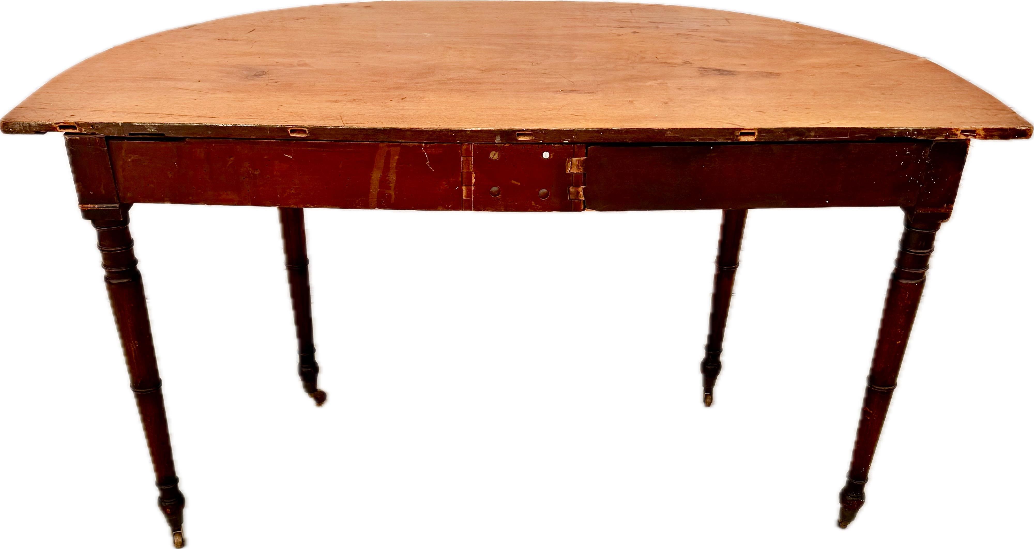English Regency Mahogany Dining Table 8