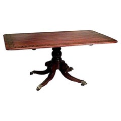 English Regency Mahogany Dining Table English Regency Mahogany Dining Table