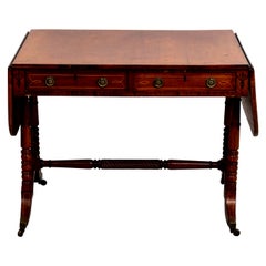English Regency Mahogany Drop Leaf Table
