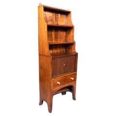 English Regency Mahogany Dwarf Bookcase