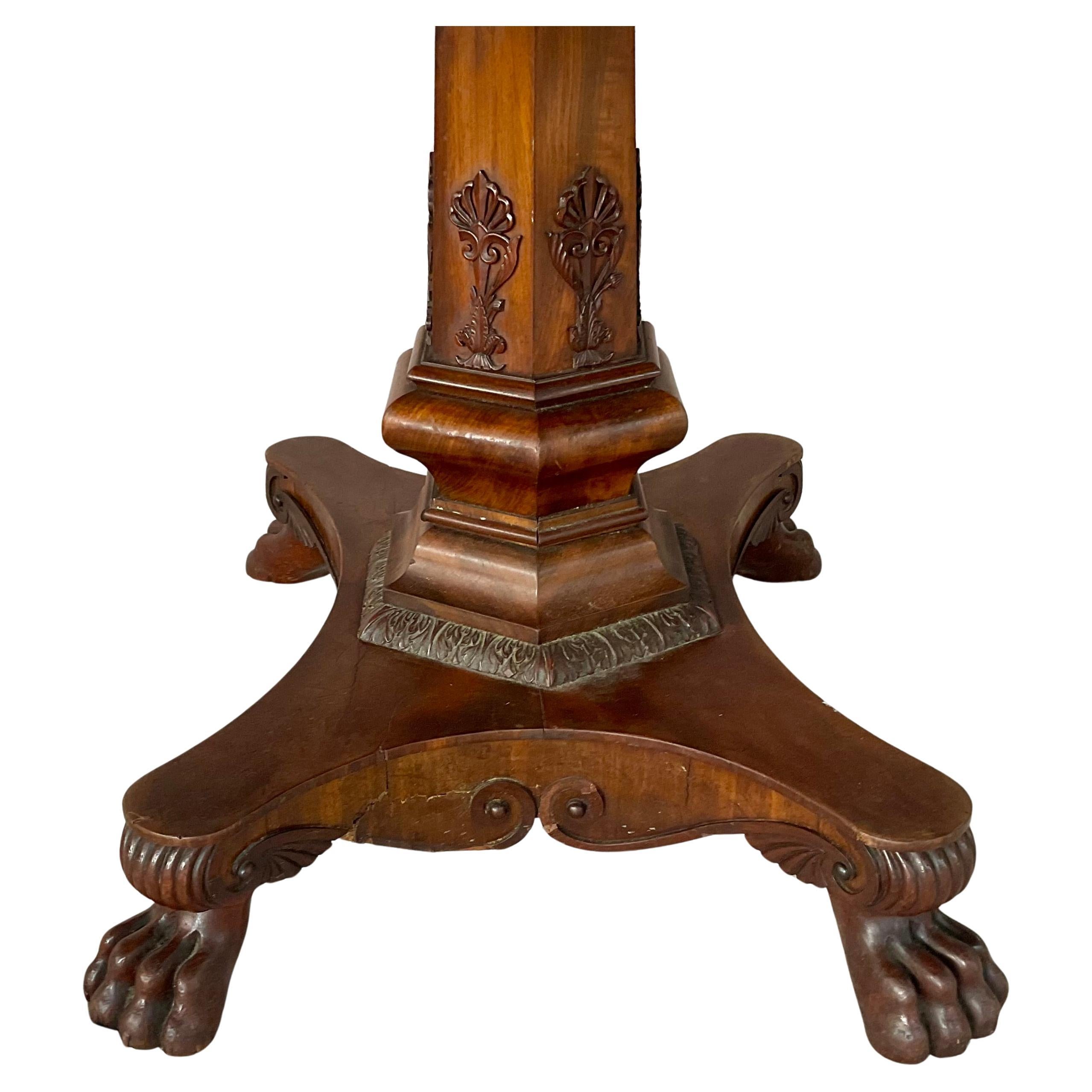 Englischer Regency-Tisch aus Mahagoni, oval im Angebot 3