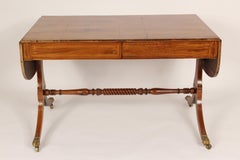 English Regency Mahogany Sofa Table