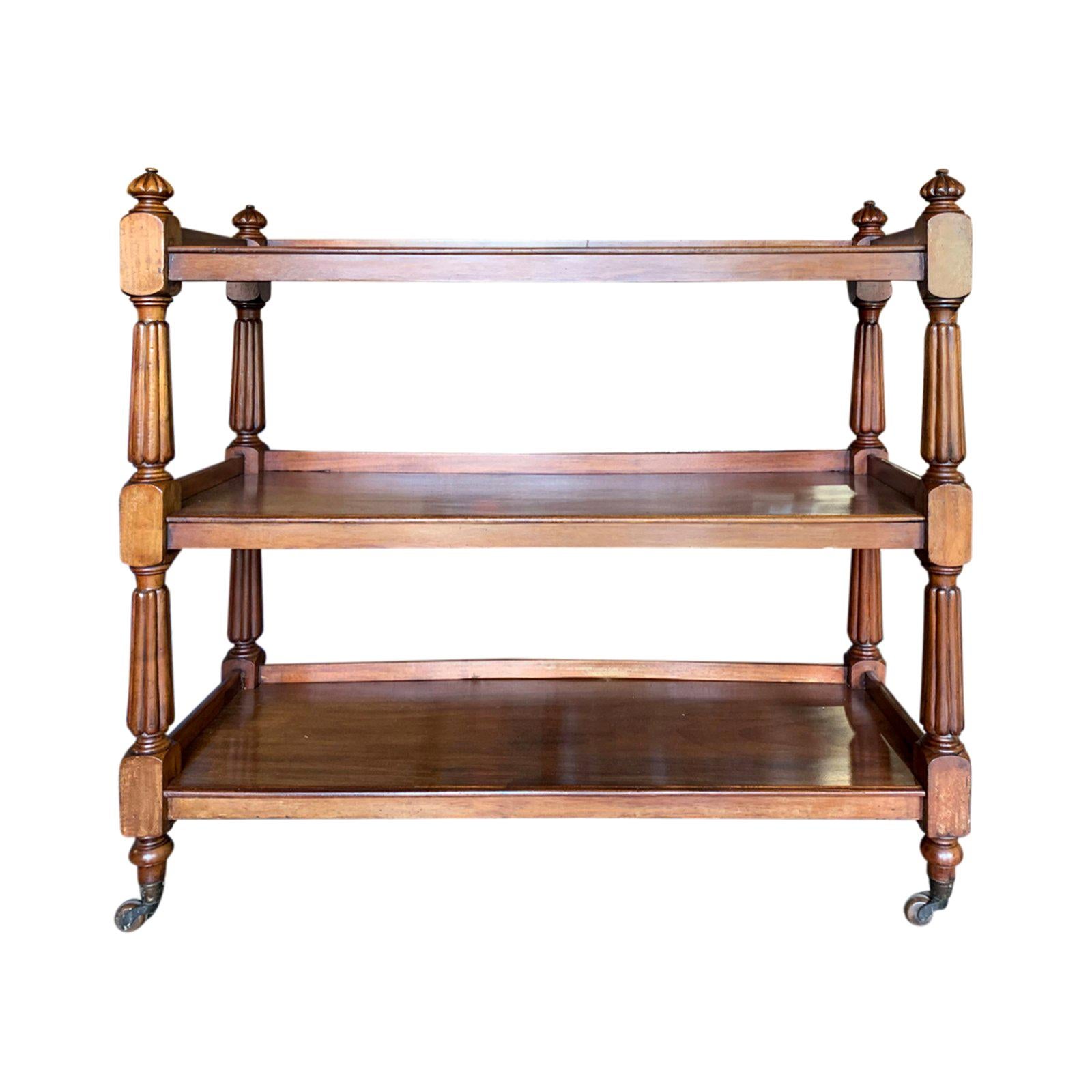 English Regency Mahogany Trolley, circa 1840