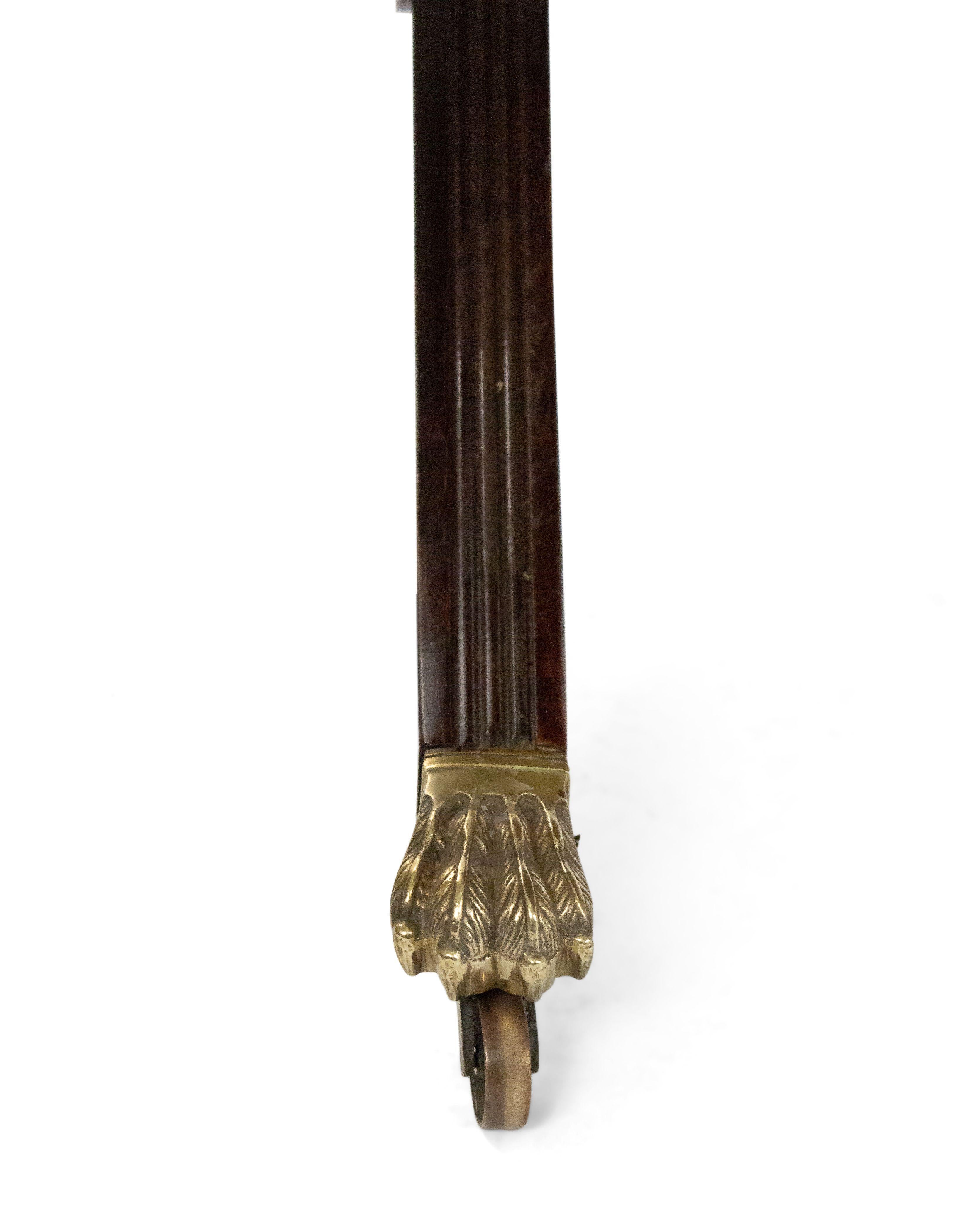 XIXe siècle Bureau anglais Regency en acajou