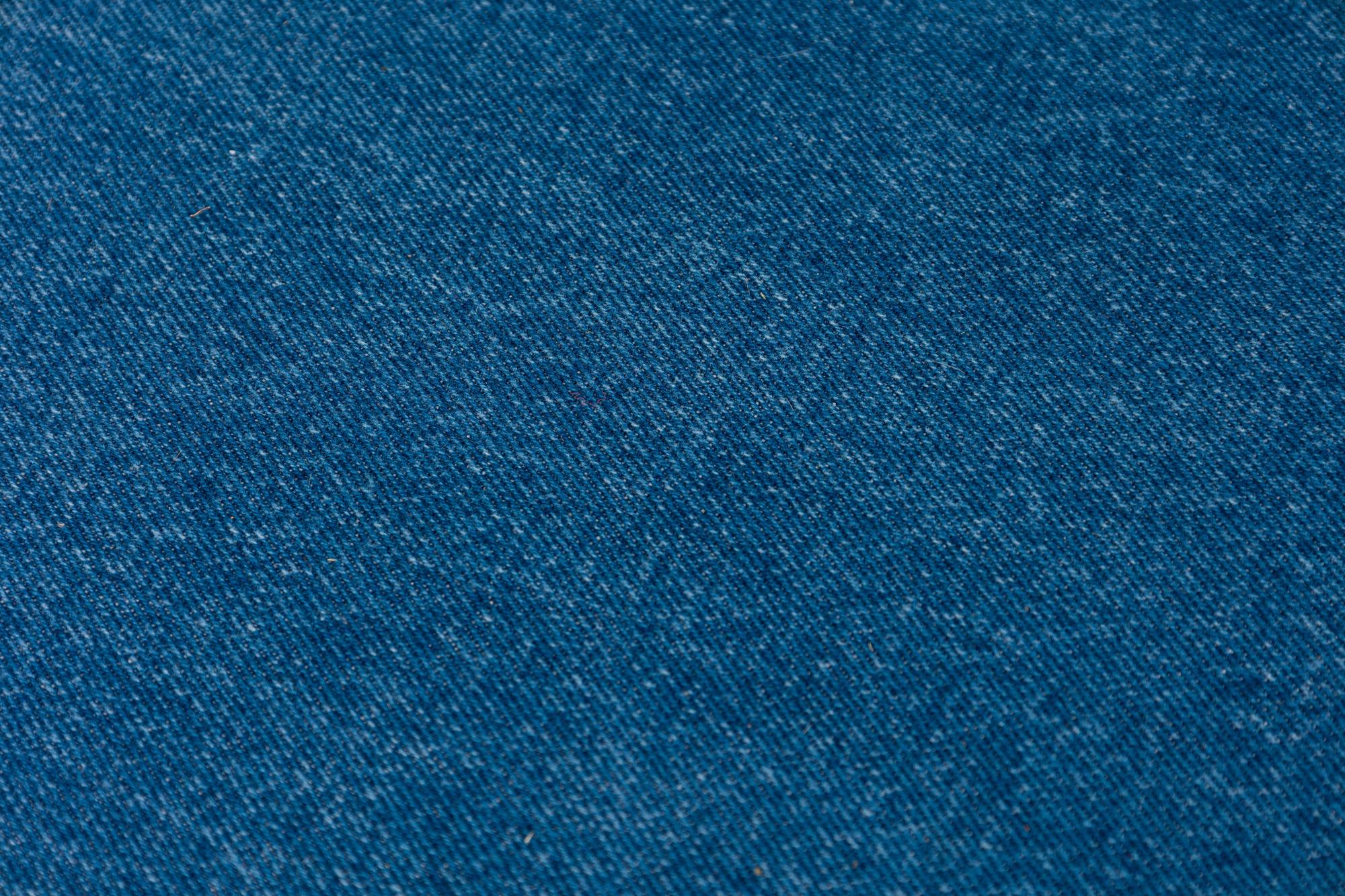 English Regency Dark Blue Denim Récamier For Sale 7