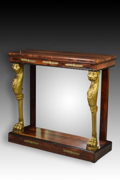 English Regency Monopodia Console, 19th Century