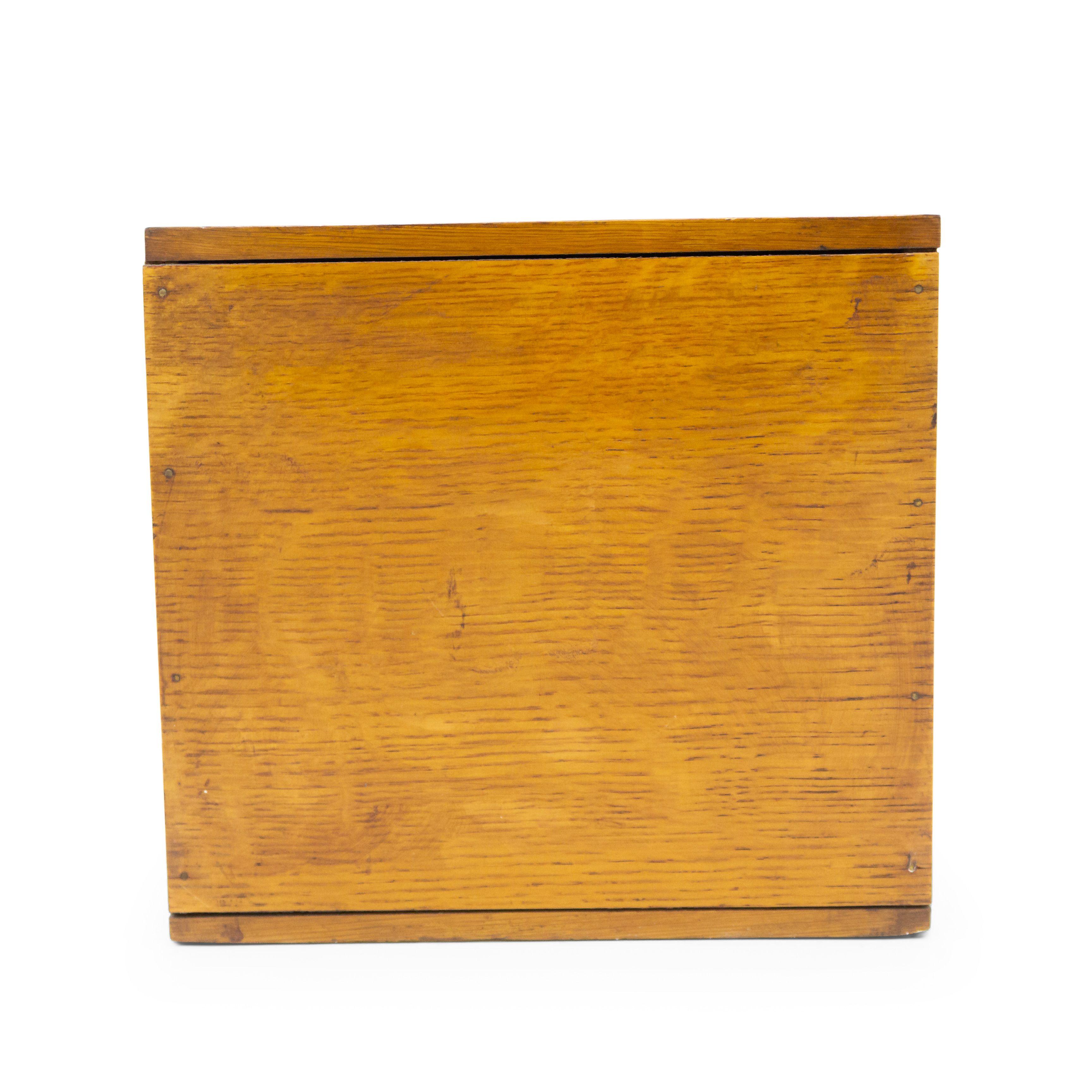 Englischer Regency-Schmuckschrank aus Eiche im Angebot 5