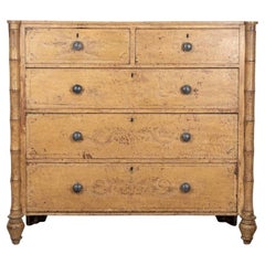 English Regency Painted Chest of Drawers