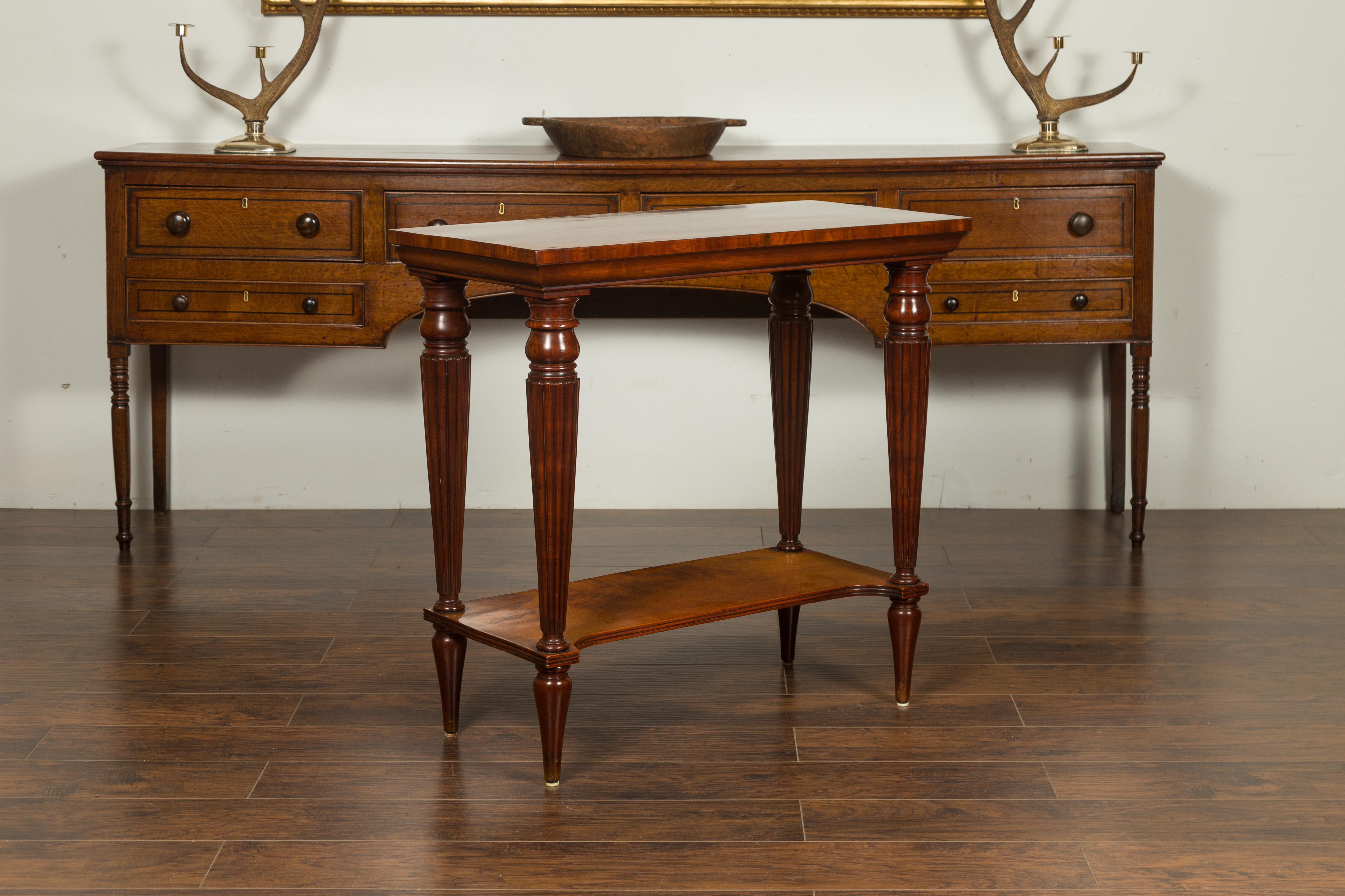 English Regency Period 1820s Console Table in the Manner of Gillows London For Sale 3