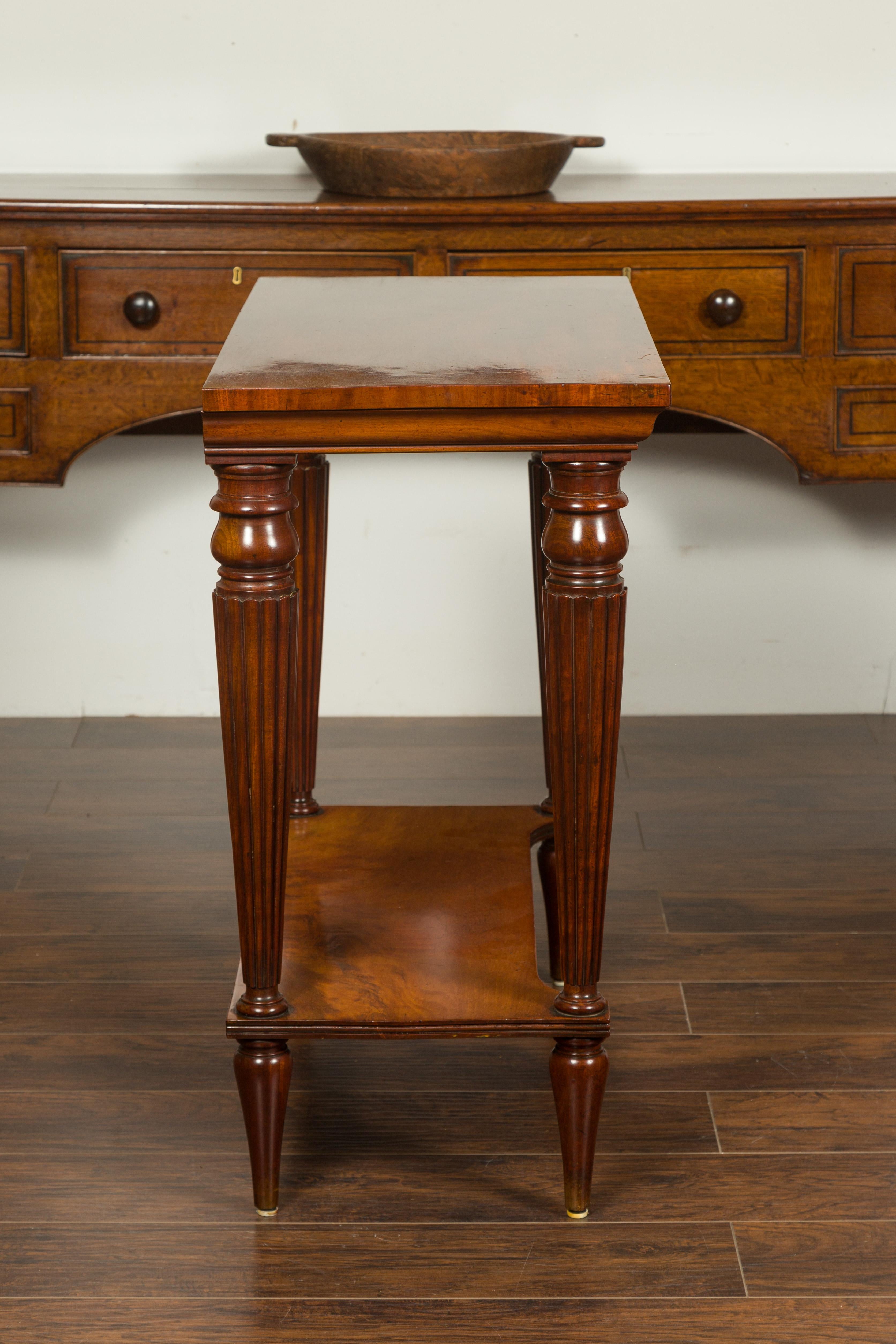 English Regency Period 1820s Console Table in the Manner of Gillows London For Sale 4