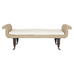 English Regency period bench window seat