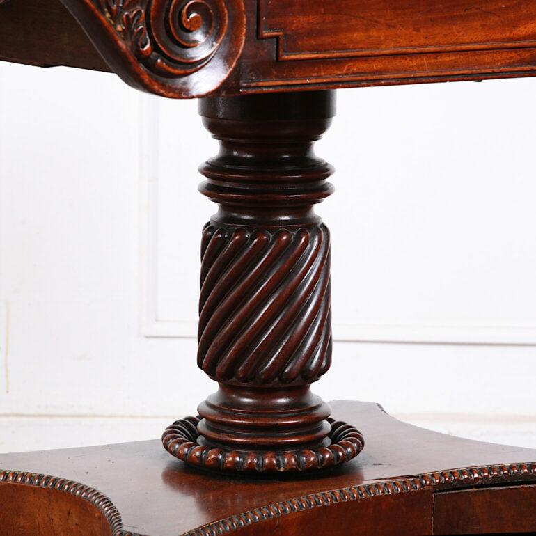 English Regency Period Mahogany Card Table In Good Condition In Vancouver, British Columbia