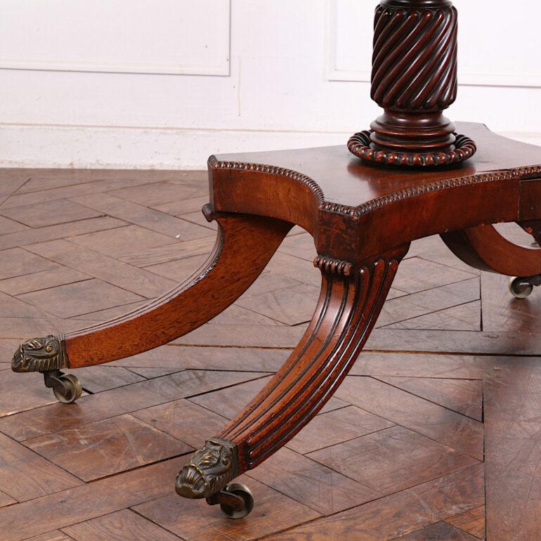 Early 19th Century English Regency Period Mahogany Card Table