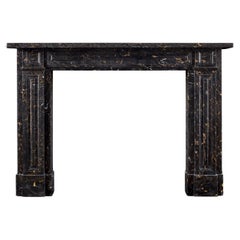 English Regency Portoro Marble Fireplace Surround