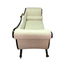 English Regency Recamier, 19th Century