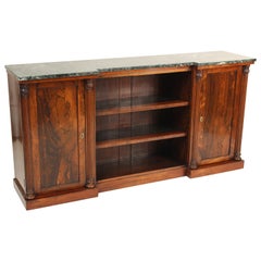 English Regency Rosewood Bookcase