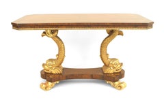English Regency Rosewood Center Table